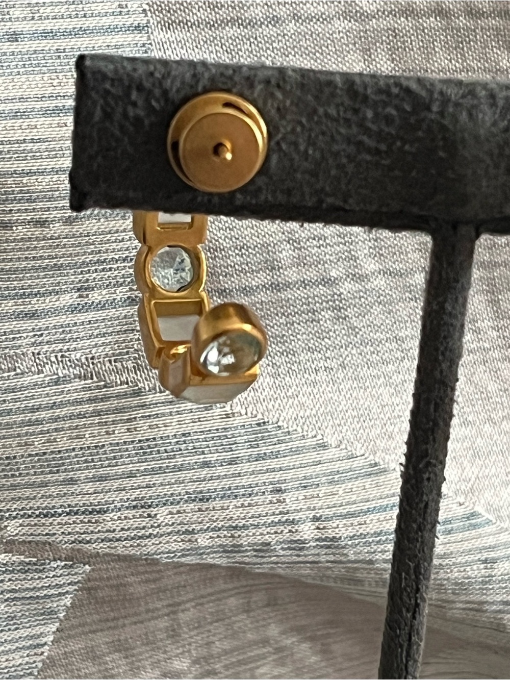 Julie Vos Jolie Hoop Earring - Aquamarine - Picture 6 of 6